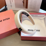 ミュウミュウカチューシャ Miu Miu 2025新作 カチューシャ