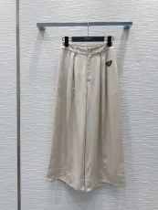 プラダ服 PRADA 2025新作 クロップドワイドレッグパンツ