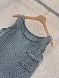 ミュウミュウ服 Miu Miu 2025新作 デニムスカート