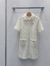 ミュウミュウ服 Miu Miu 2025新作 レースドレス