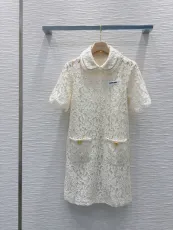 ミュウミュウ服 Miu Miu 2025新作 レースドレス