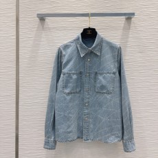 シャネル服 CHANEL 2025新作 デニムシャツ