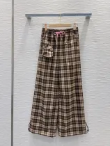 ミュウミュウ服 Miu Miu 2025新作 ズボン