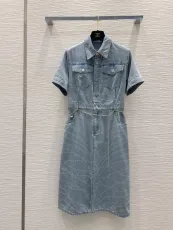 シャネル服 CHANEL 2025新作 デニムドレス