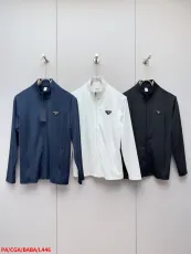 プラダ服 PRADA 2025新作 スタンドカラージャケット