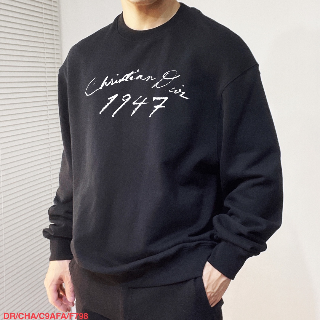 ディオール服 DIOR 2025新作 クルーネックスウェットシャツ