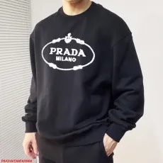 プラダ服 PRADA 2025新作 クルーネックスウェットシャツ