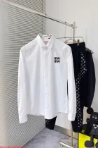 ミュウミュウ服 Miu Miu 2025新作 長袖シャツ