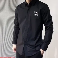 ミュウミュウ服 Miu Miu 2025新作 長袖シャツ