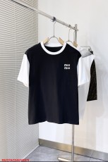 ミュウミュウ服 Miu Miu 2025新作 半袖Tシャツ