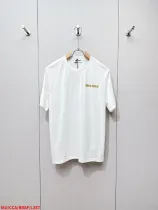 ミュウミュウ服 Miu Miu 2025新作 半袖Tシャツ