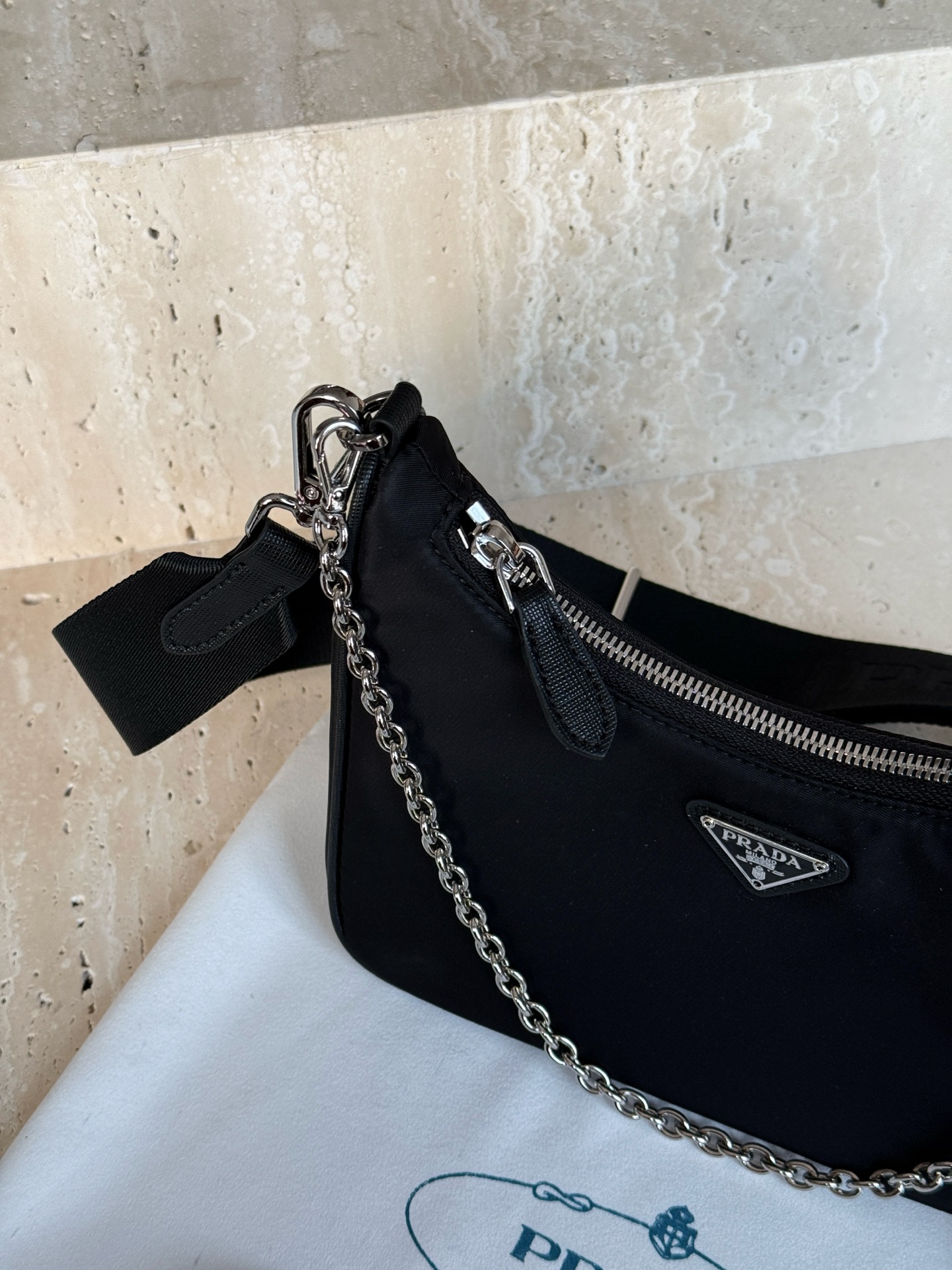 プラダバッグ PRADA 2025新作 チェーンバッグ