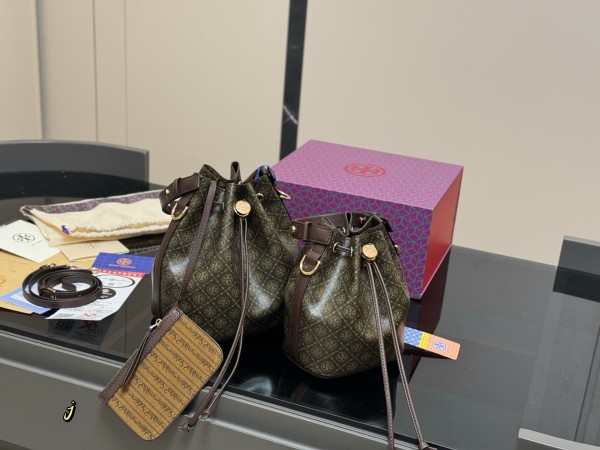 トリーバーチバッグ TORY BURCH 2025新作 バケットバッグ