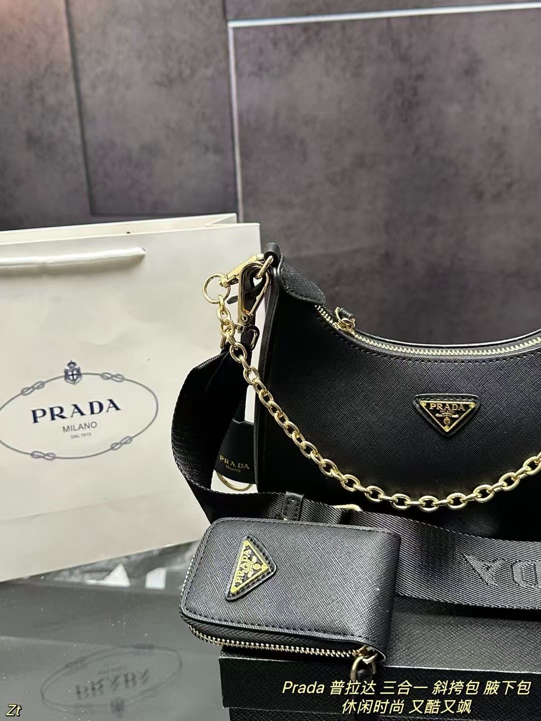 プラダバッグ PRADA 2025新作 ショルダーバッグ