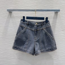 ルイヴィトン服 LOUIS VUITTON 2025新作 デニムショートパンツ