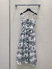 ディオール服 DIOR 2025新作 サスペンダースカート