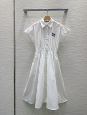ミュウミュウ服 Miu Miu 2025新作 シャツドレス