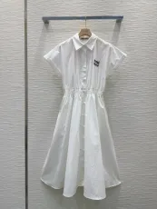 ミュウミュウ服 Miu Miu 2025新作 シャツドレス