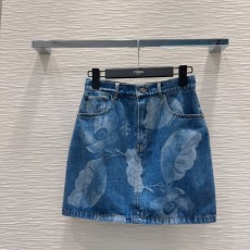 フェンディ服 FENDI 2025新作 デニムスカート