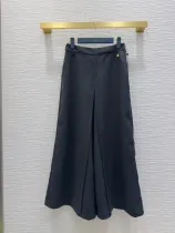 ルイヴィトン服 LOUIS VUITTON 2025新作 ワイドレッグパンツ