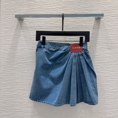 ロエベ服 LOEWE 2025新作 デニムスカート