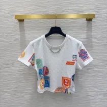 ルイヴィトン服 LOUIS VUITTON 2025新作 Tシャツ