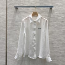 ミュウミュウ服 Miu Miu 2025新作 シャツ