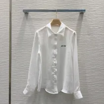 ミュウミュウ服 Miu Miu 2025新作 シャツ