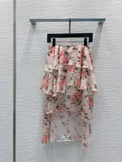 ロエベ服 LOEWE 2025新作 プリントスカート