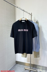 ミュウミュウ服 Miu Miu 2025新作 半袖Tシャツ