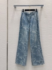 シャネル服 CHANEL 2025新作 デニムパンツ