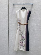 ディオール服 DIOR 2025新作 ノースリーブドレス