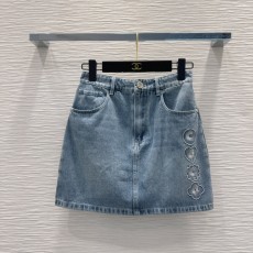 シャネル服 CHANEL 2025新作 デニムスカート
