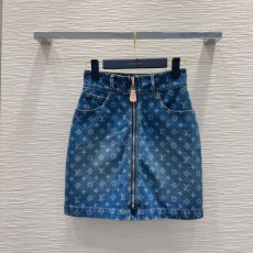 ルイヴィトン服 LOUIS VUITTON 2025新作 デニムスカート