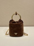 プラダバッグ PRADA 2025新作 高品質 バケットバッグ