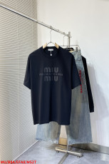 ミュウミュウ服 Miu Miu 2025新作 半袖Tシャツ
