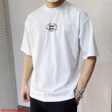 ミュウミュウ服 Miu Miu 2025新作 半袖Tシャツ