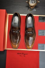 フェラガモ靴 Ferragamo 2025新作 高品質 レザーシューズ