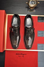 フェラガモ靴 Ferragamo 2025新作 高品質 レザーシューズ