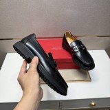 フェラガモ靴 Ferragamo 2025新作 高品質 レザーシューズ