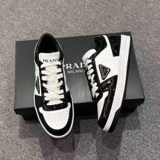 プラダ靴 PRADA 2025新作 高品質 本革スニーカー