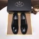 プラダ靴 PRADA 2025新作 高品質 レザーシューズ