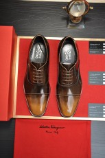 フェラガモ靴 Ferragamo 2025新作 高品質 レザーシューズ