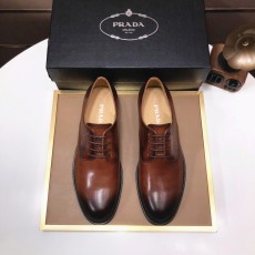 プラダ靴 PRADA 2025新作 高品質 レザーシューズ