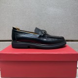 フェラガモ靴 Ferragamo 2025新作 高品質 レザーシューズ