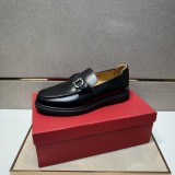 フェラガモ靴 Ferragamo 2025新作 高品質 レザーシューズ