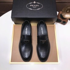 プラダ靴 PRADA 2025新作 高品質 レザーシューズ