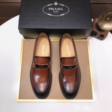 プラダ靴 PRADA 2025新作 高品質 レザーシューズ