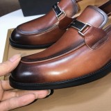 プラダ靴 PRADA 2025新作 高品質 レザーシューズ
