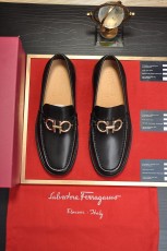フェラガモ靴 Ferragamo 2025新作 高品質 レザーシューズ